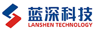 蓝深新材 logo